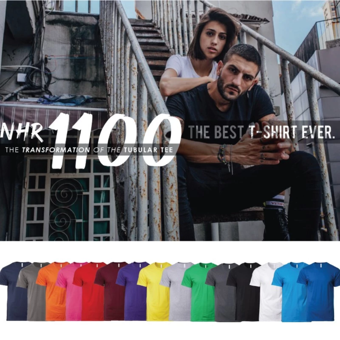 Round Neck T-Shirt - Ring Spun Cotton - 160gsm - North Harbour | Charcoal - Image 5