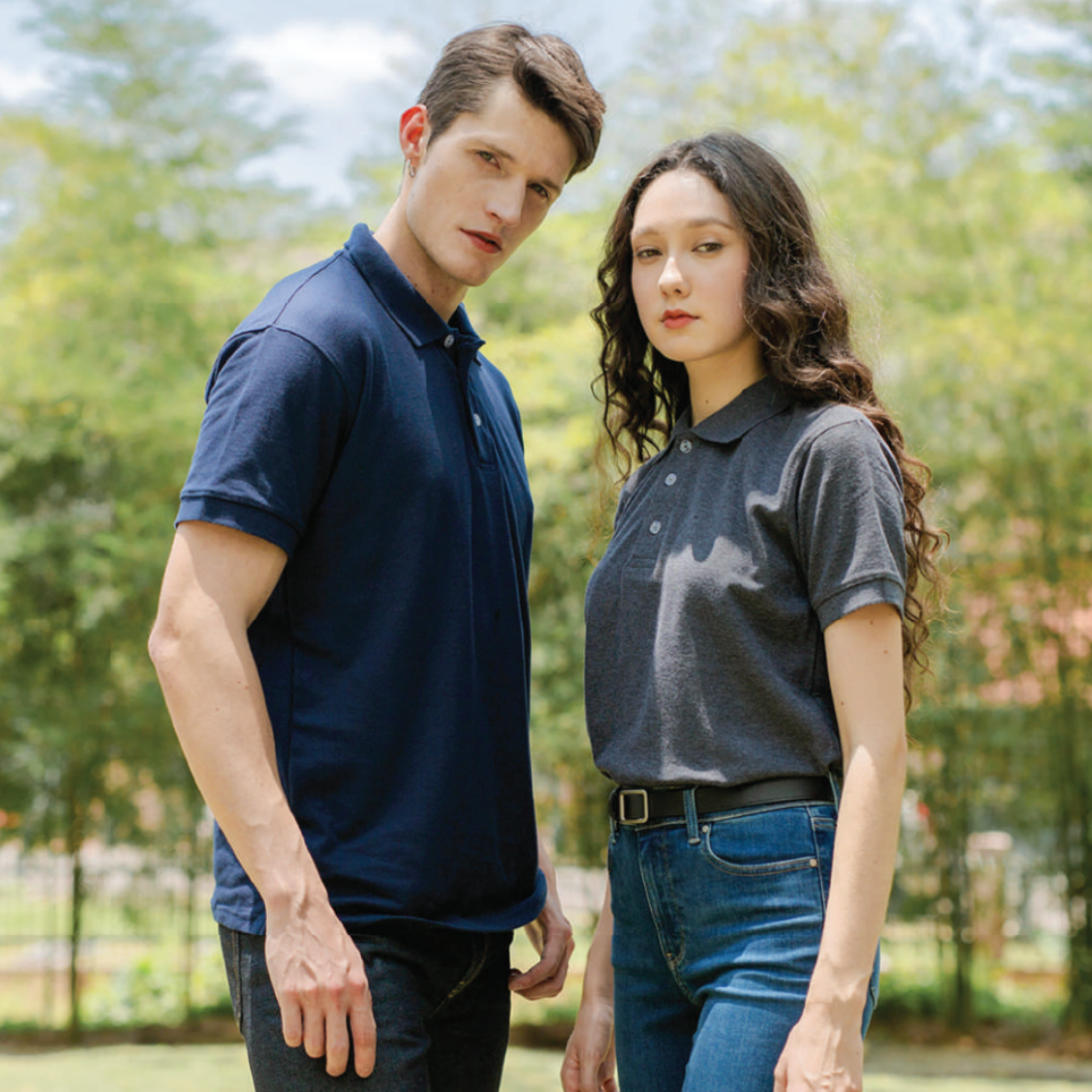 Polo Shirt - 60% Cotton 40% Polyester Lacoste - 220gsm - North Harbour | Daisy - Image 3