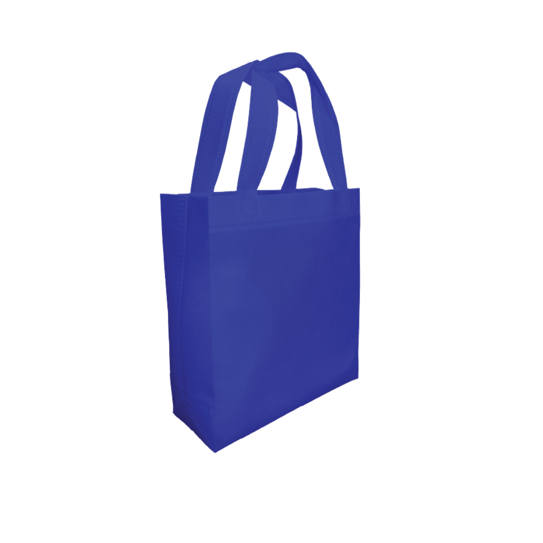 Non Woven Bag - Portrait - 20 x 23 x 8 cm - 90gsm | Royal Blue