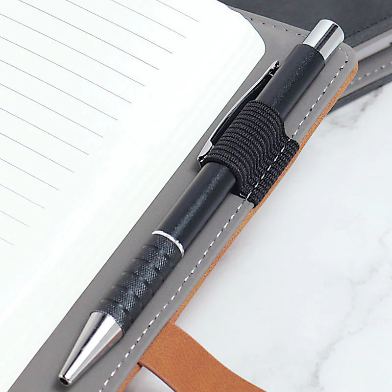 DMA-233 | A5 Planner Notebook - PU Leather Cover with Magnetic Closure - 6 Ring Binder | Brown - Image 4