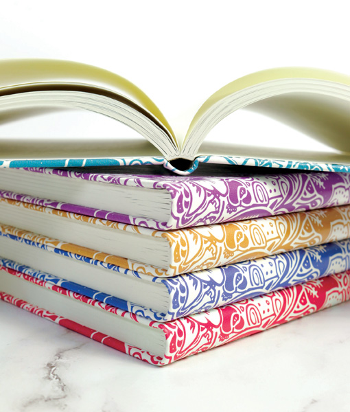 NUSAX | A5 Notebook - PU Leather Hardcover | Purple - Image 5