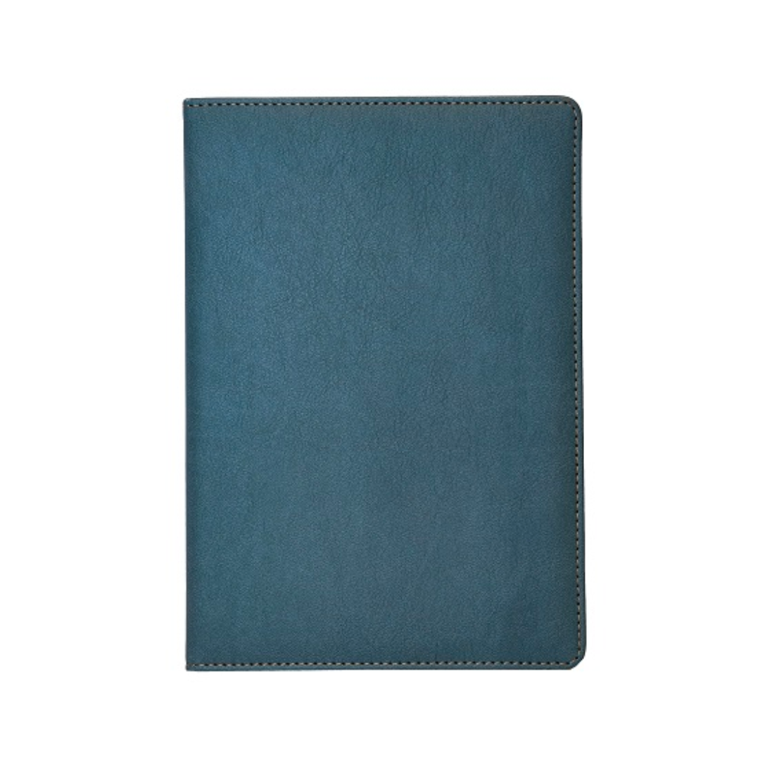 SCRIBX | A5 Notebook - PU Leather Hardcover - 100 Sheets | Turquoise