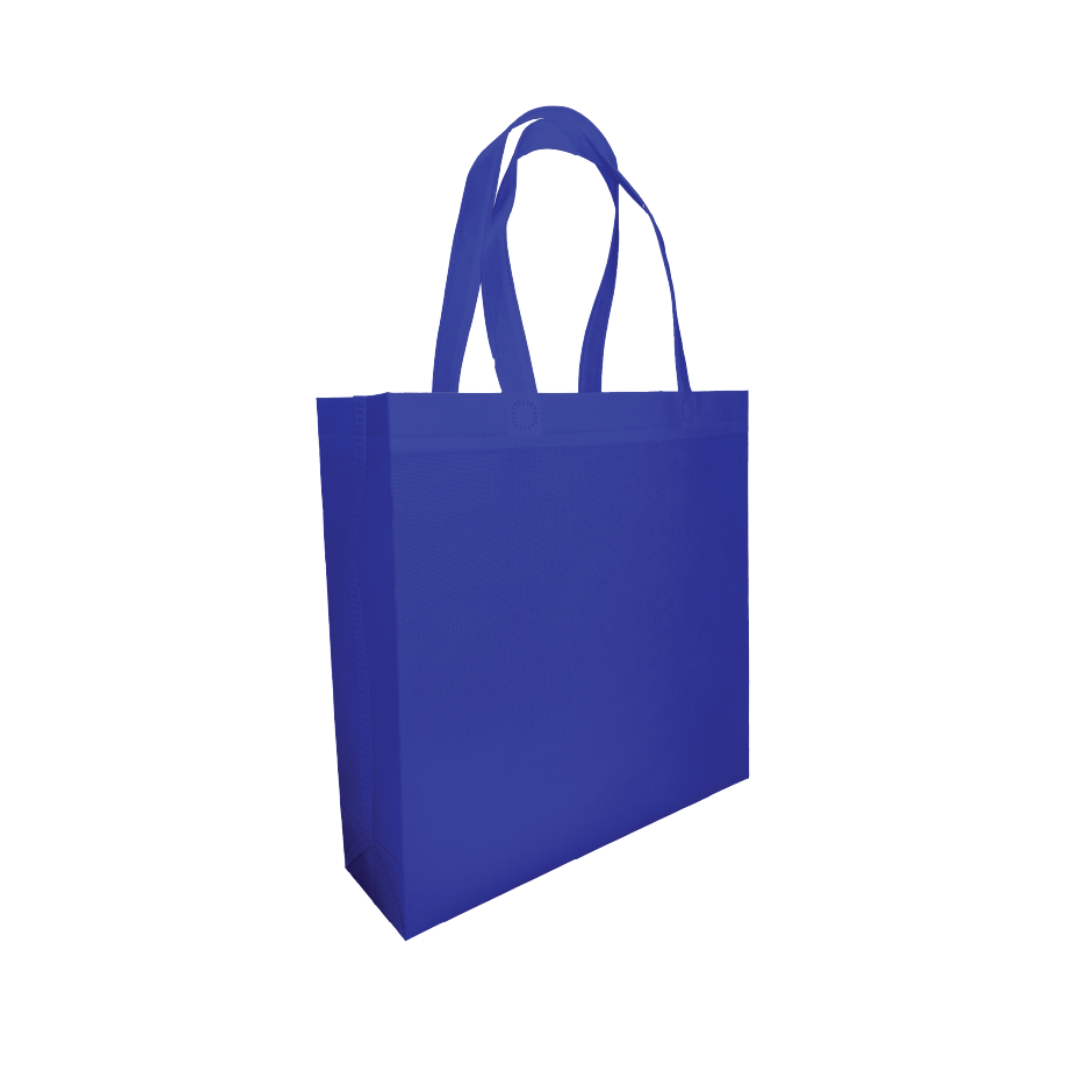 SQUARE | Non Woven Bag - Square - 35 x 35 x 10 cm - 90gsm | Royal Blue