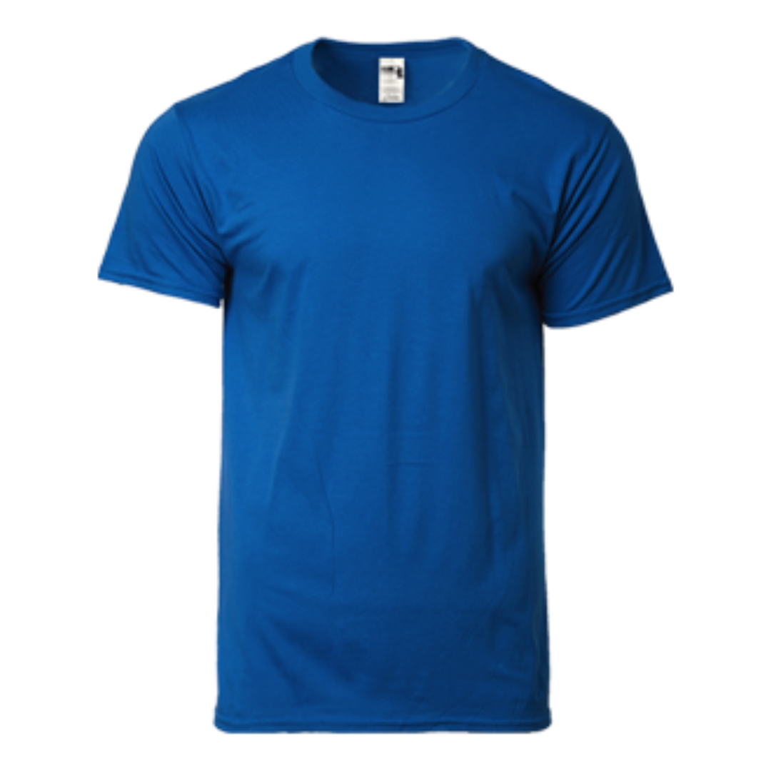 AERO GD | Round Neck T-Shirt - Dry Pique - 160gsm - Gildan | Blue - Image 2