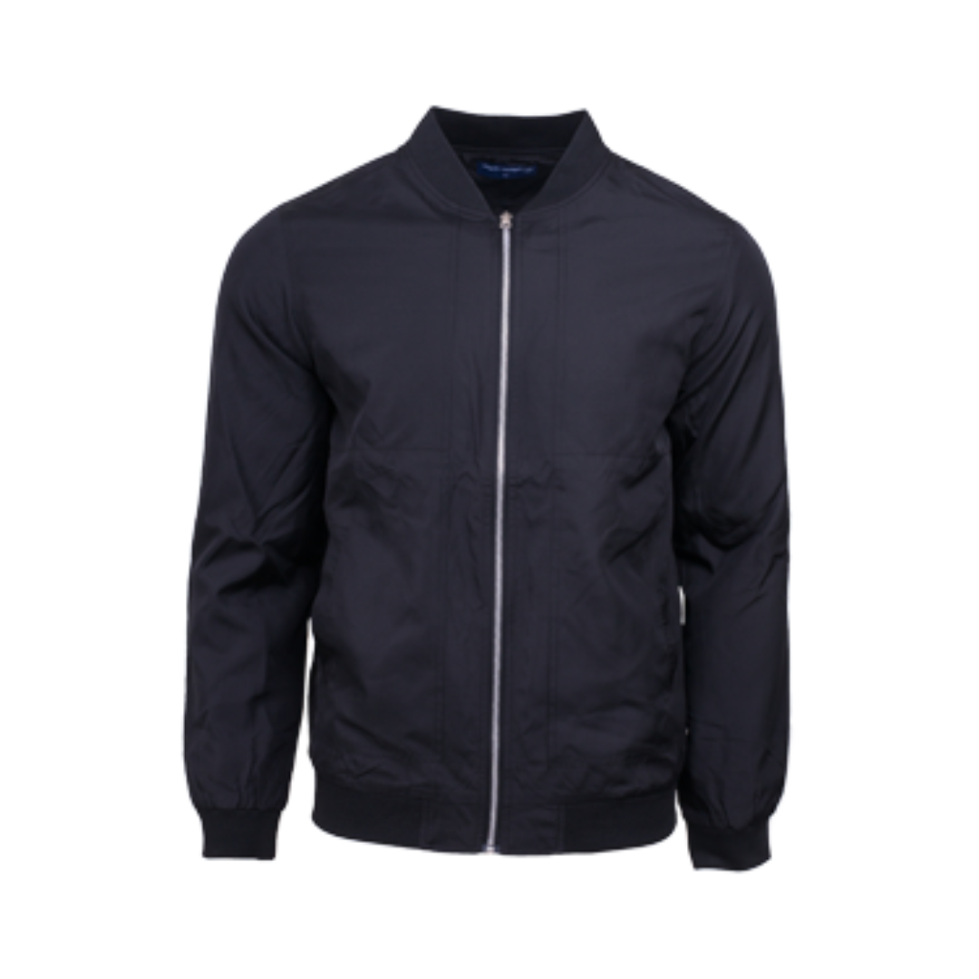 NORTH | Bomber Jacket - Polyester Pongee | Black - Image 2