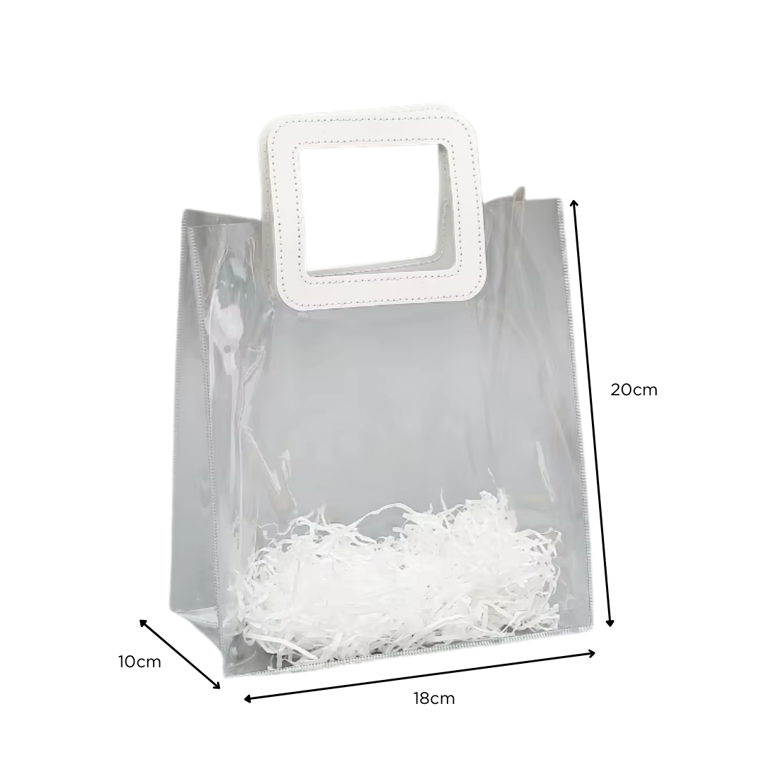 Transparent Gift Bag Set - S - (18cm x 20cm x 10cm)