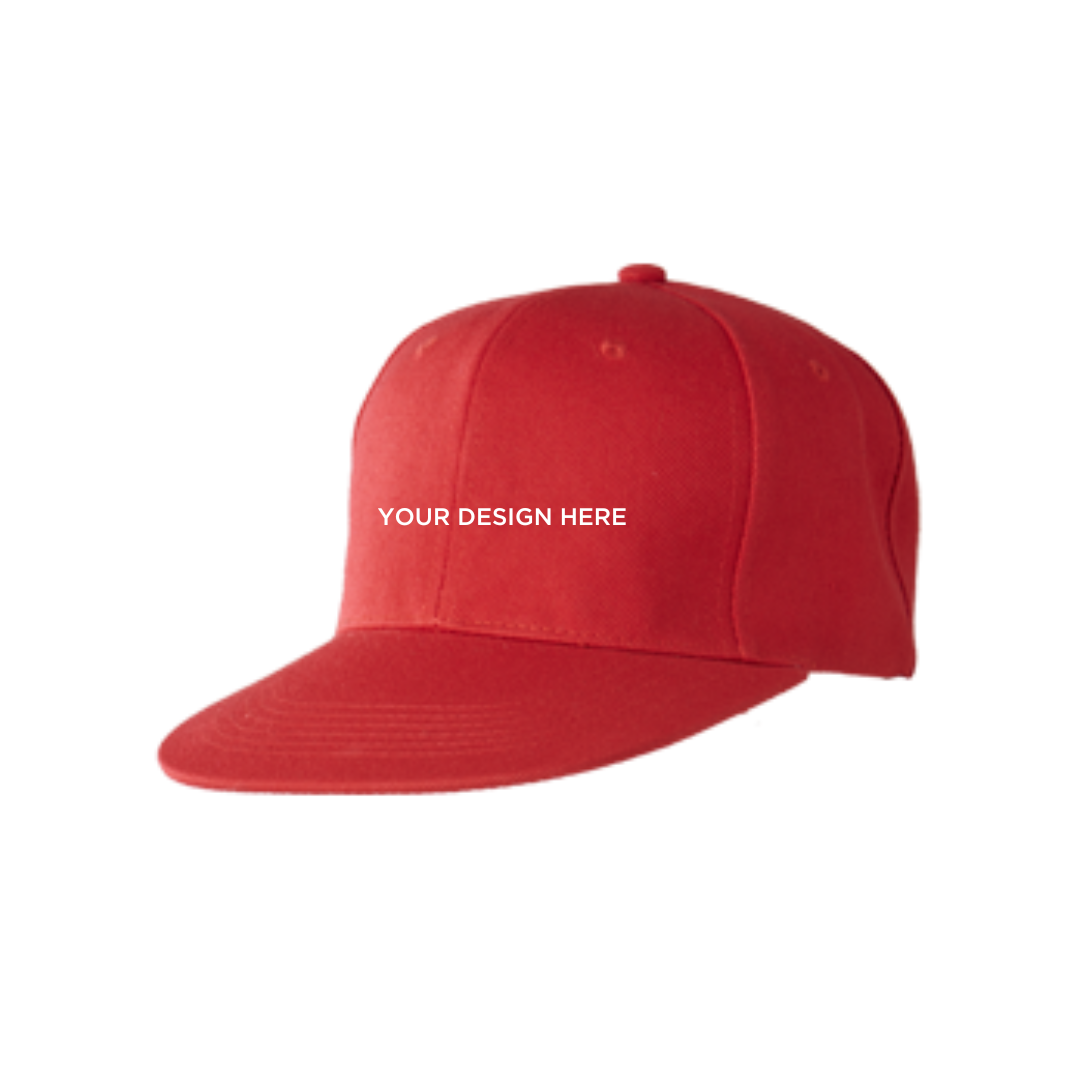 Snapback Cap - Acrylic Twill - North Harbour | Red