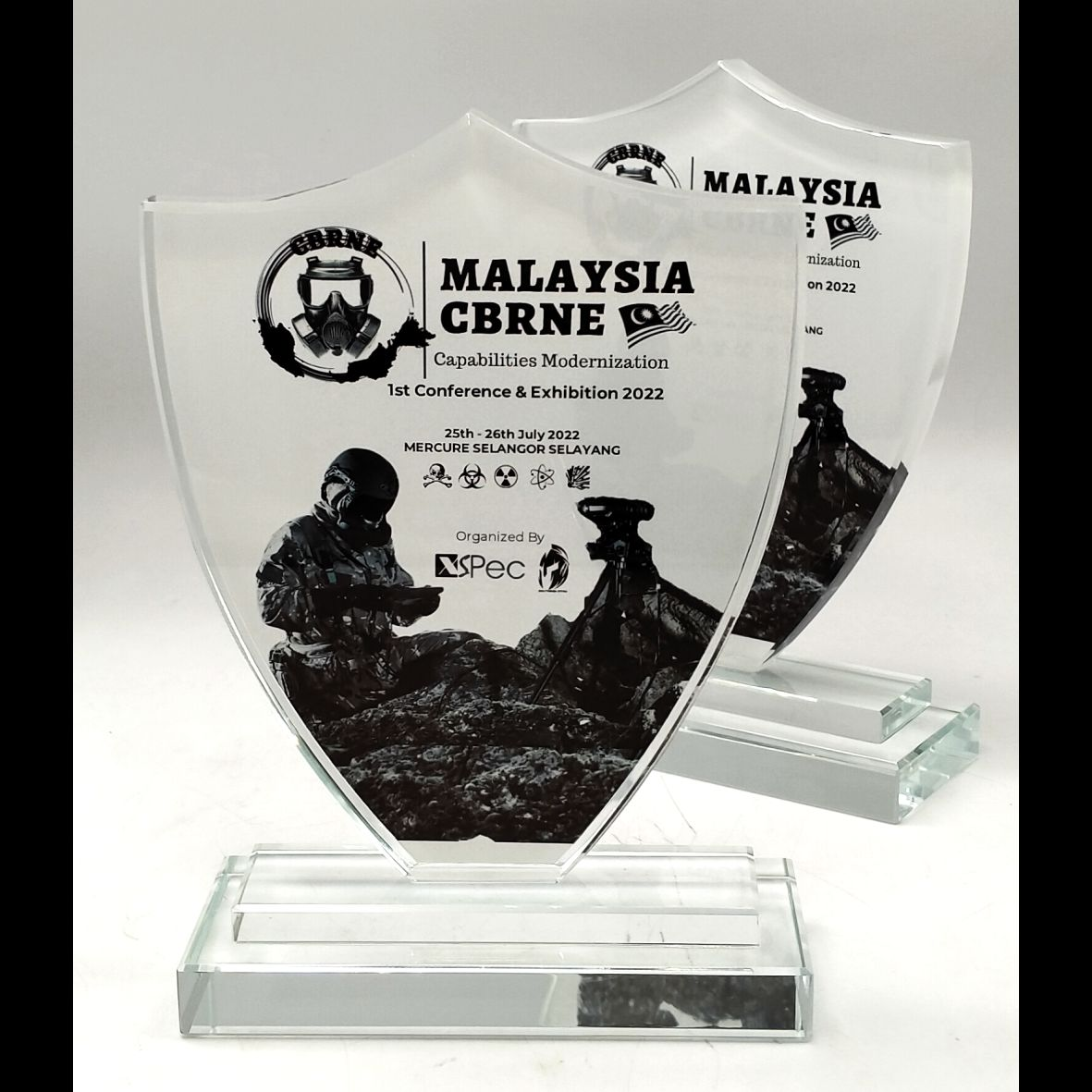 Shieldmark Crystal Plaque 9.5*5*13.5cm - Image 3