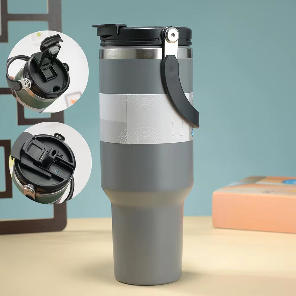 Tumbler Thermos Flask With Handle 1200ml