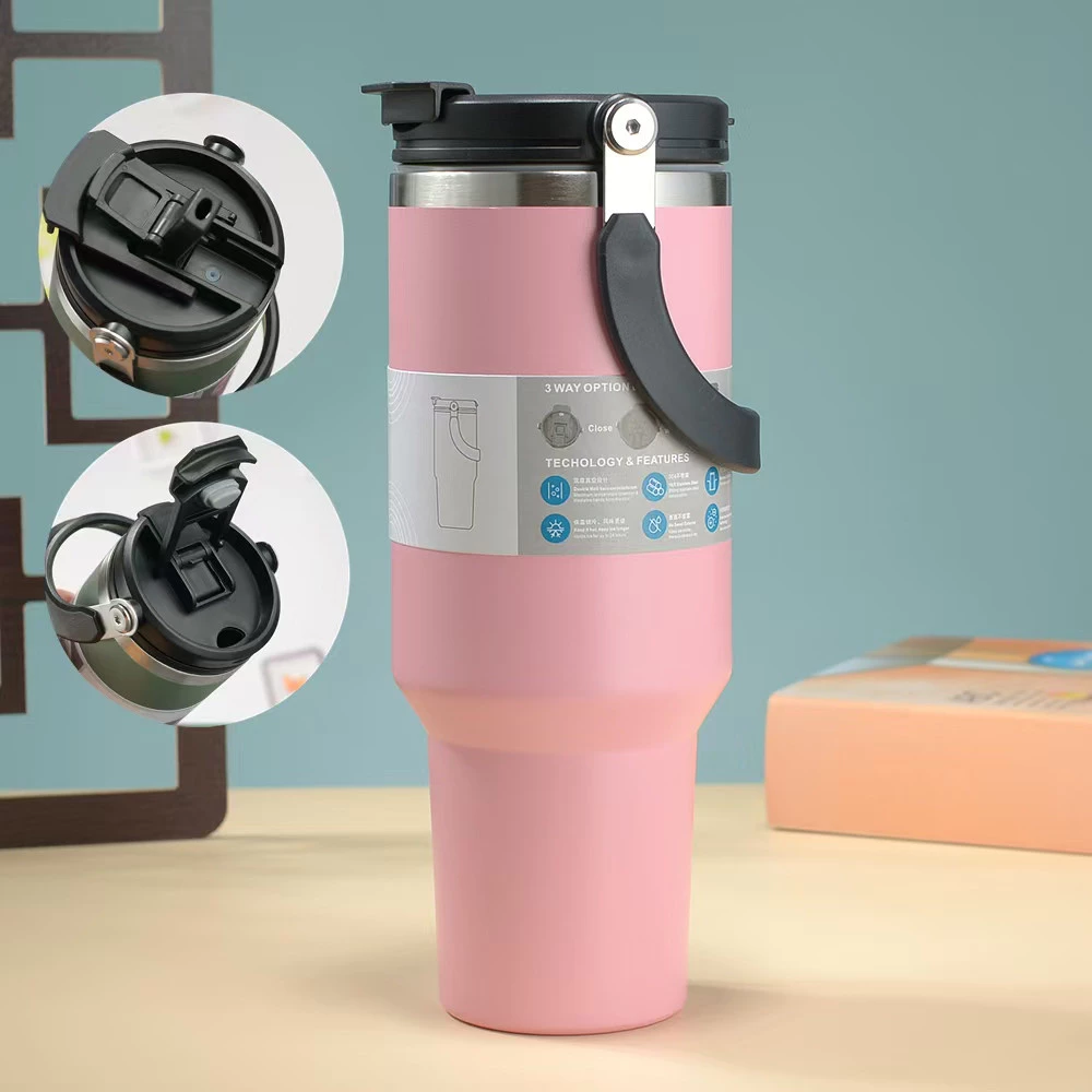 Tumbler Thermos Flask With Handle 1200ml