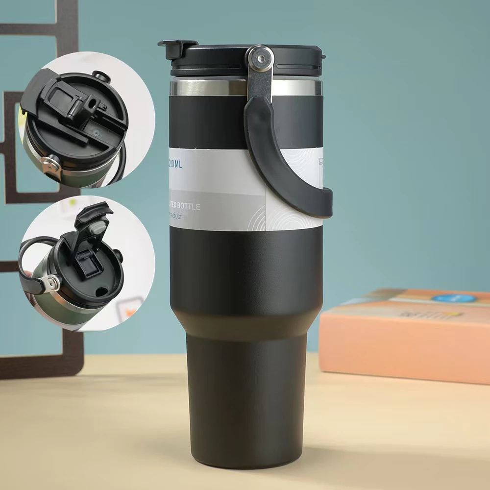 Tumbler Thermos Flask With Handle 1200ml