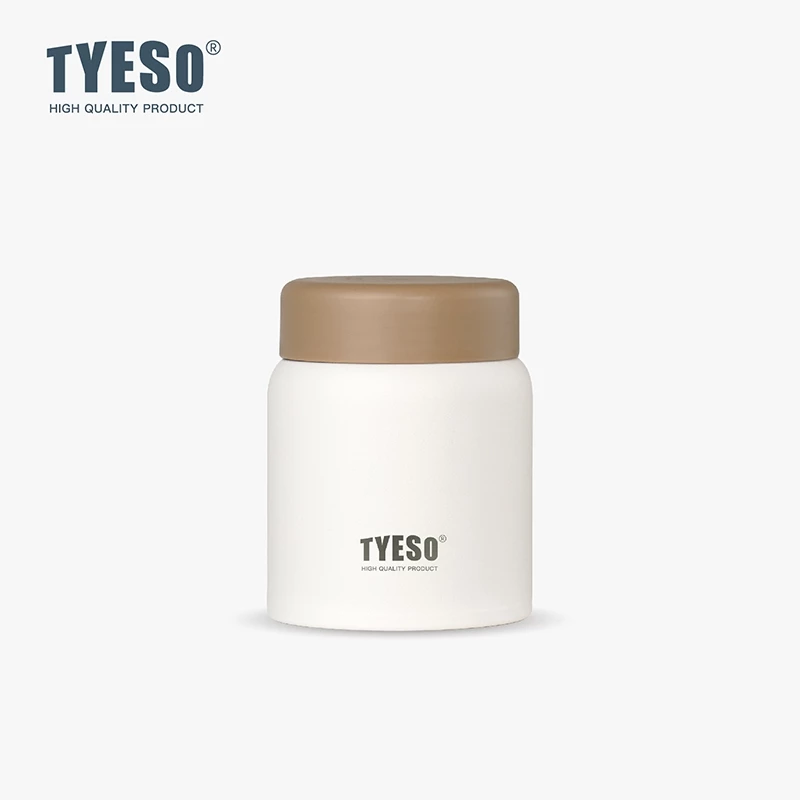 TYESO Cold And Hot Insulated Thermos Food Jar (220ml) White