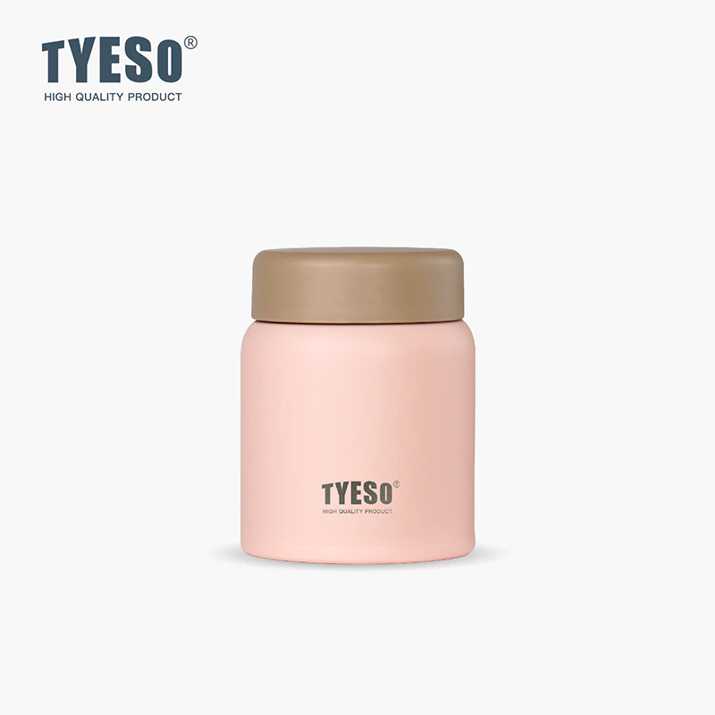 TYESO Cold And Hot Insulated Thermos Food Jar (220ml) Pink