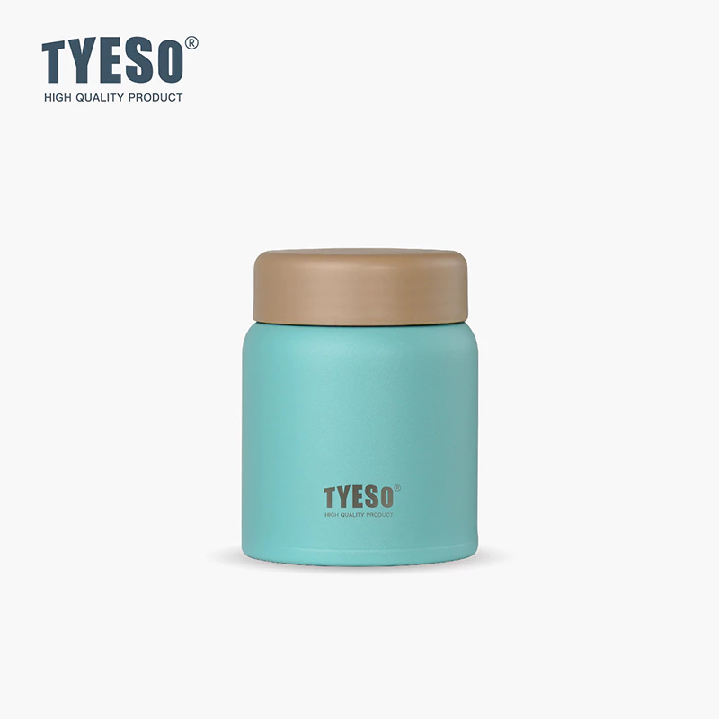 TYESO Cold And Hot Insulated Thermos Food Jar (220ml) Green