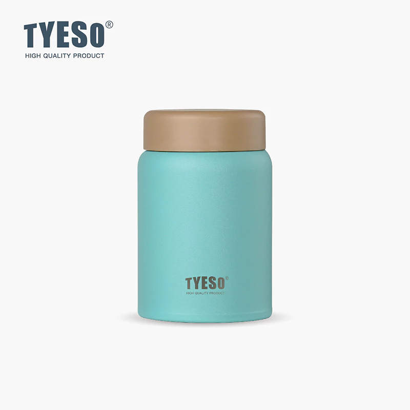 TYESO Cold And Hot Insulated Thermos Food Jar (280ml) Green