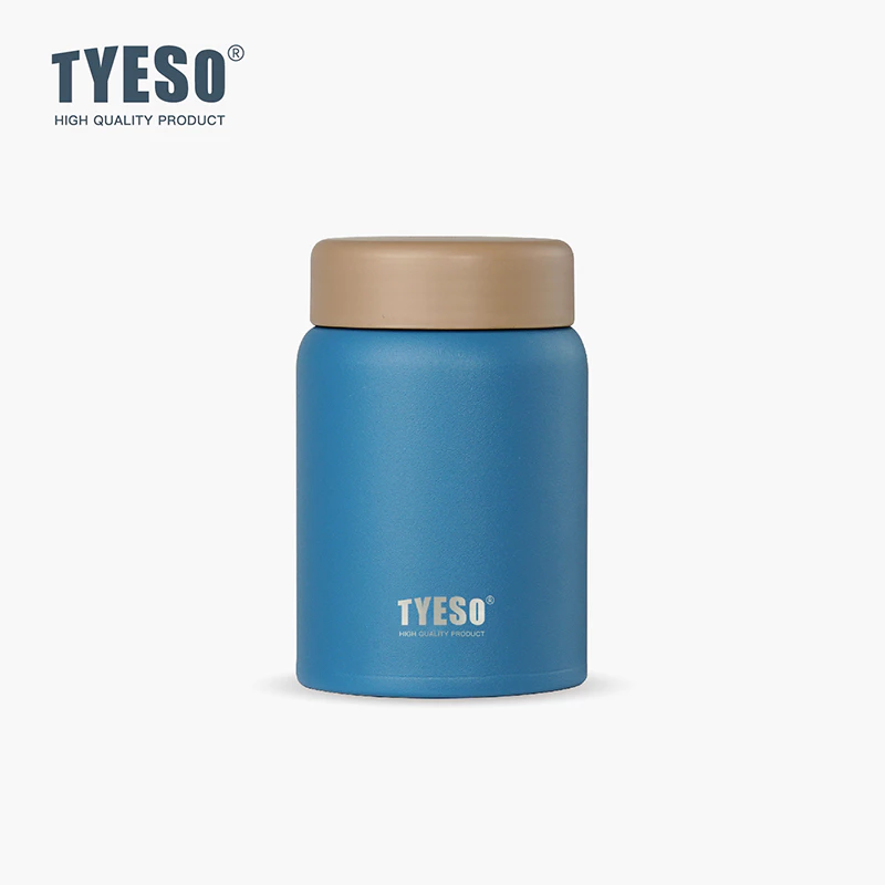 TYESO Cold And Hot Insulated Thermos Food Jar (280ml) Blue