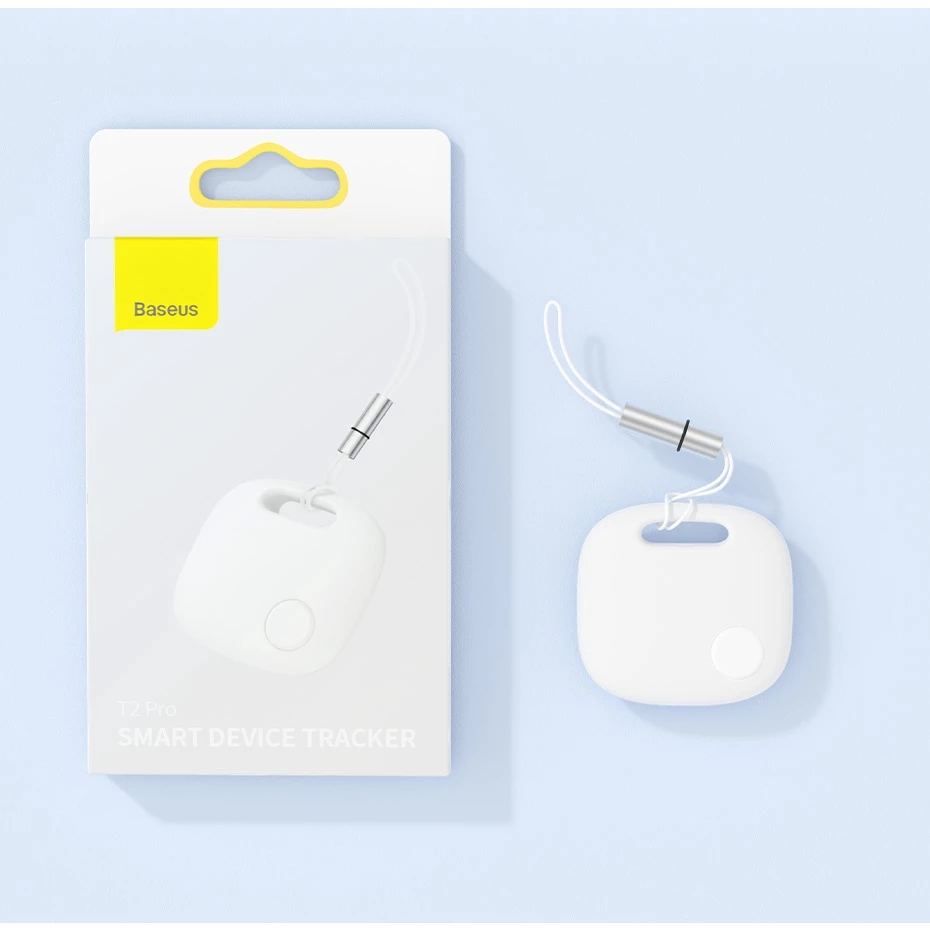 BASEUS T2 Pro Wireless Smart Tracker – Mini Anti-Loss Locator for Keys, Pets & Kids