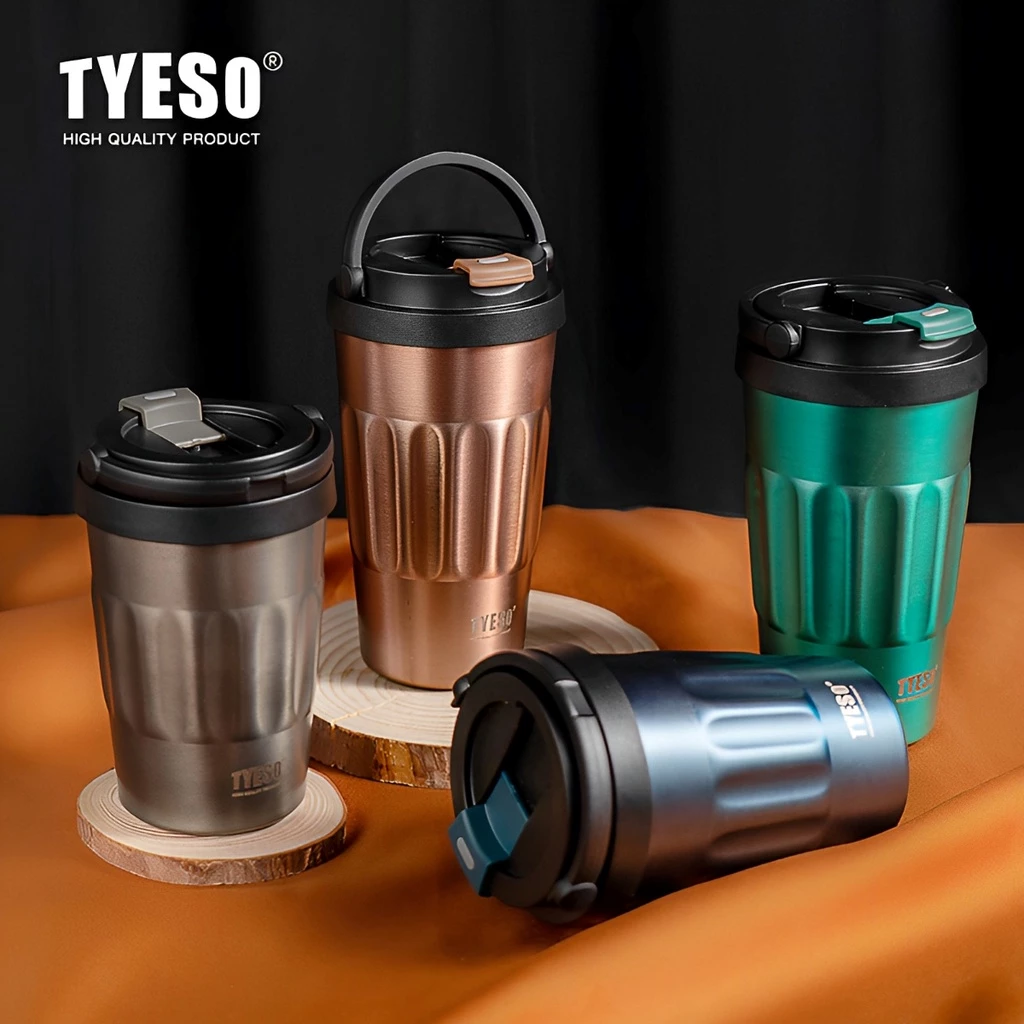 TYESO Coffee Mug 500ml Grey - Image 3