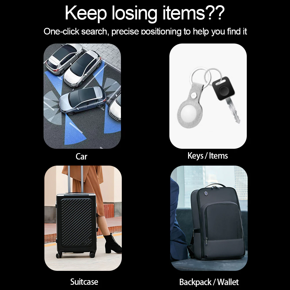 Smart Key Tracker for Apple Find My – Mini Anti-Loss Device for Keys, Pets & More (MFi Certified)