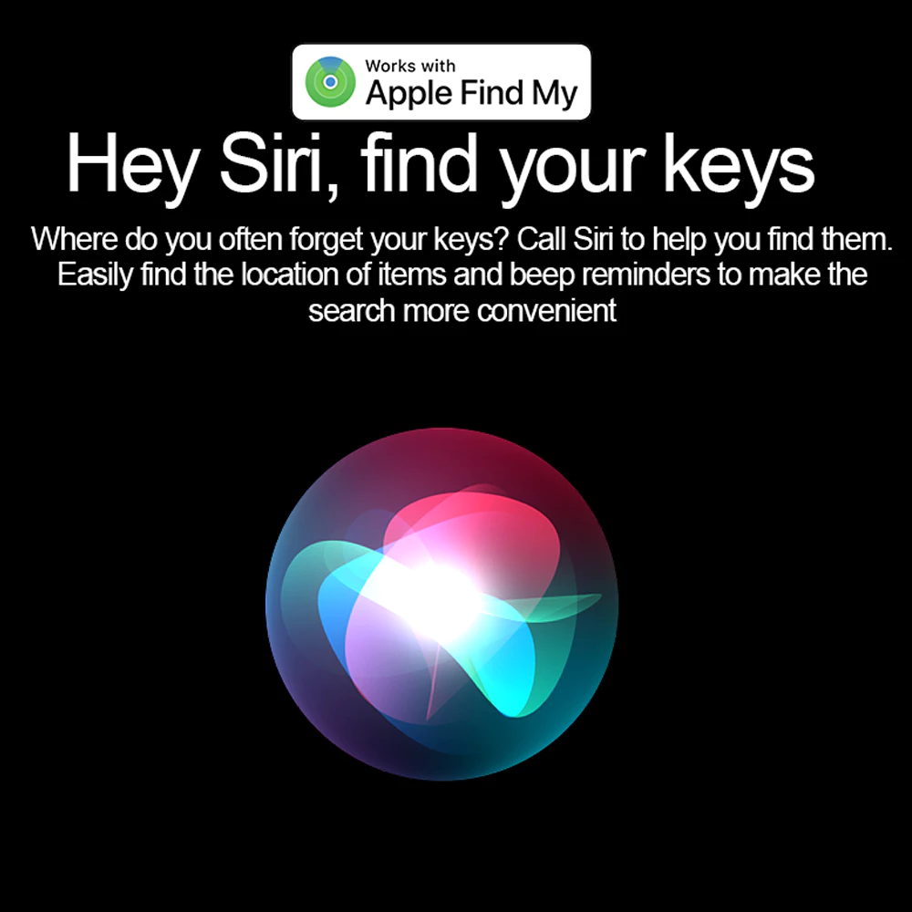 Smart Key Tracker for Apple Find My – Mini Anti-Loss Device for Keys, Pets & More (MFi Certified)
