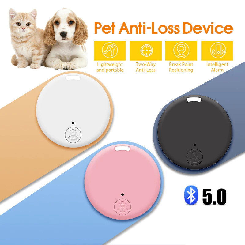 Smart Bluetooth Tracker – Wireless Anti-Loss Device for Keys, Pets, Bags & Wallets (iOS & Android)