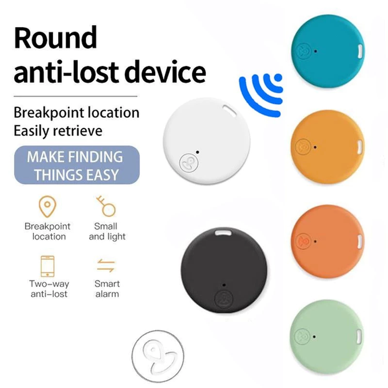 Smart Bluetooth Tracker – Wireless Anti-Loss Device for Keys, Pets, Bags & Wallets (iOS & Android)