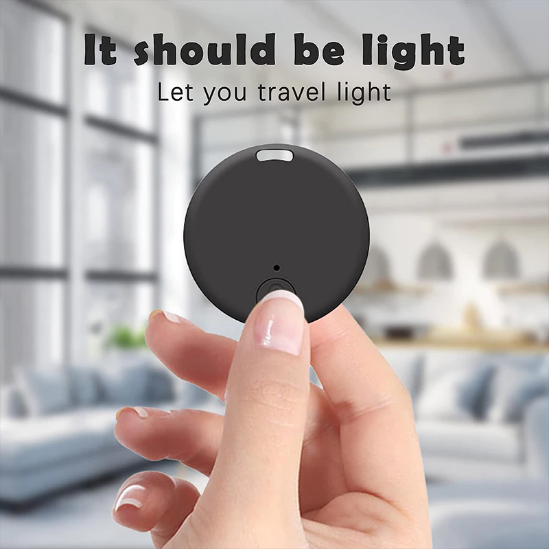 Smart Bluetooth Tracker – Wireless Anti-Loss Device for Keys, Pets, Bags & Wallets (iOS & Android)