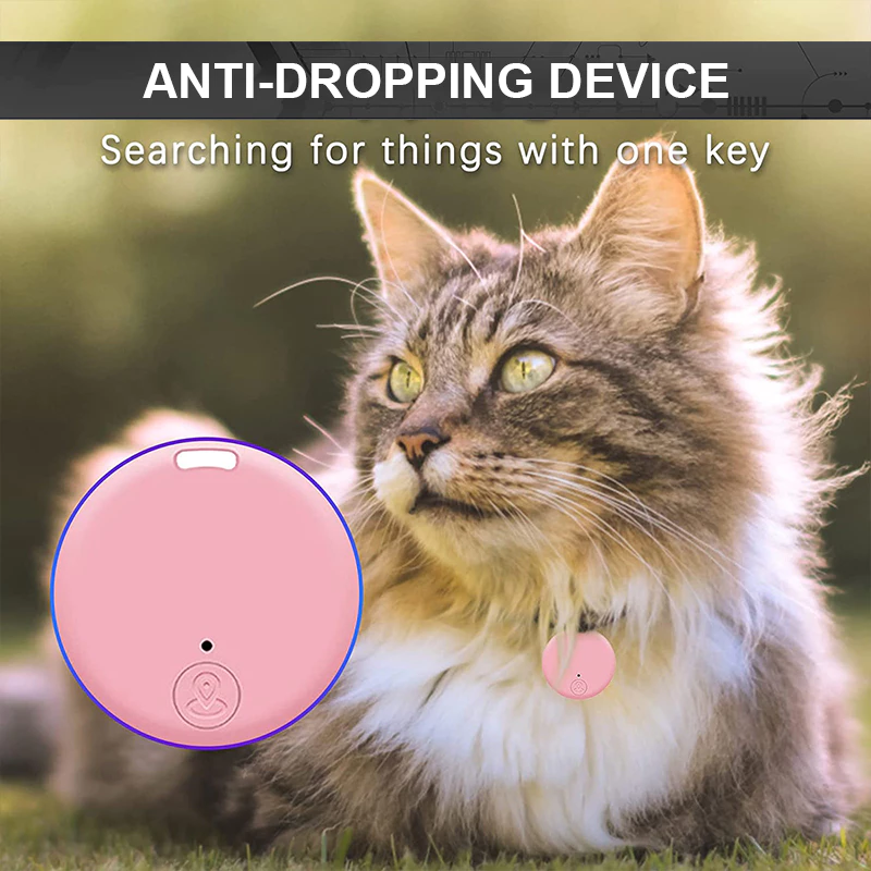 Smart Bluetooth Tracker – Wireless Anti-Loss Device for Keys, Pets, Bags & Wallets (iOS & Android)