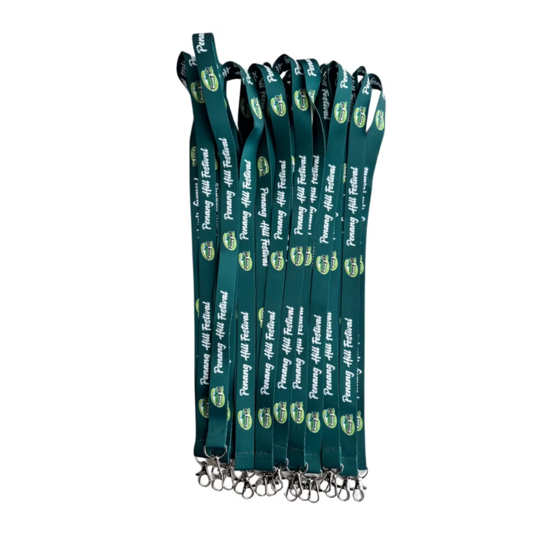 Custom Lanyards Full Colour 2 Side Print 25mm