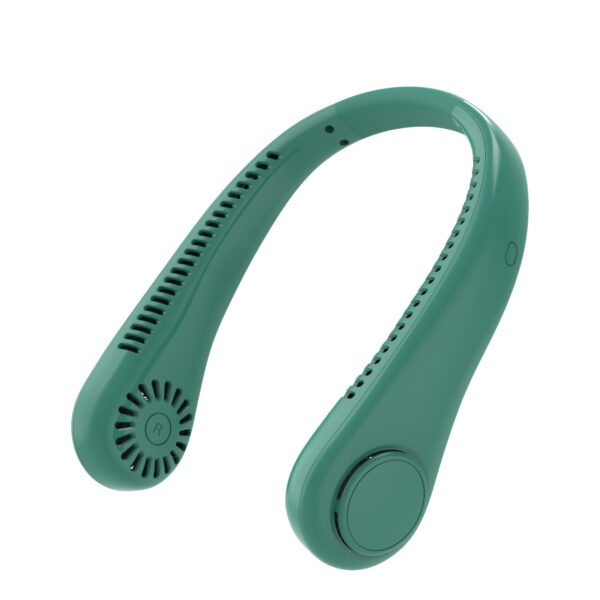 AERFLOW3 Bladeless Neck Fan 3 Wind Speed - Dark Green - F02