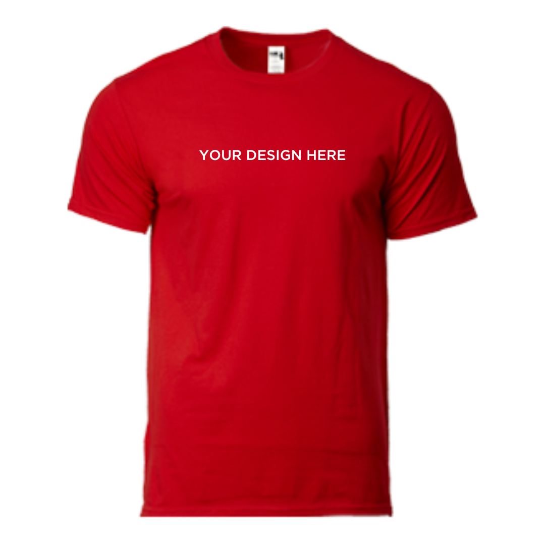 Gildan Heavyweight HA00 | Adult Round Neck T-Shirt | 210gsm Ring Spun Cotton | Red