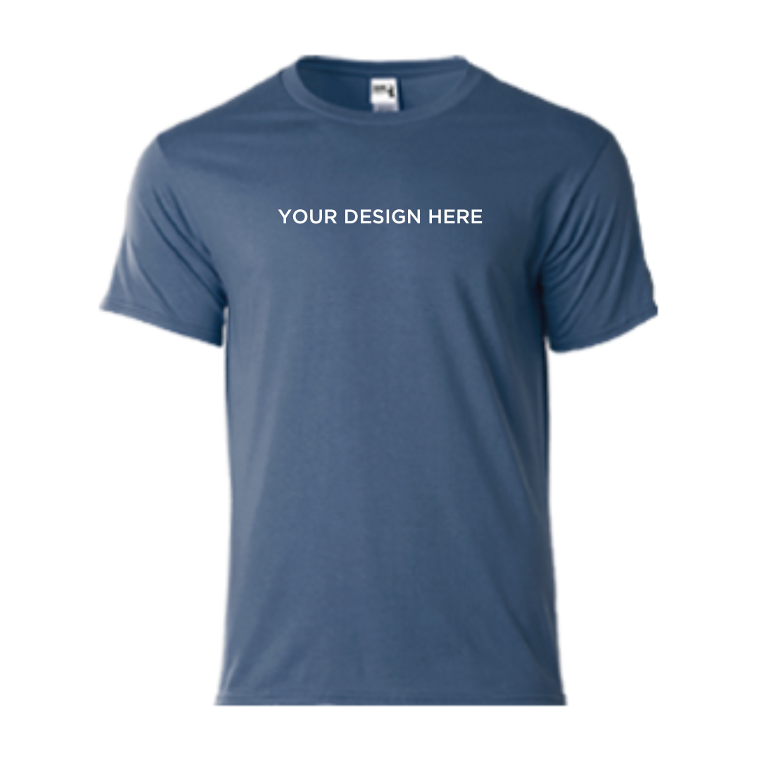Gildan Heavyweight HA00 | Adult Round Neck T-Shirt | 210gsm Ring Spun Cotton | Teal Blue