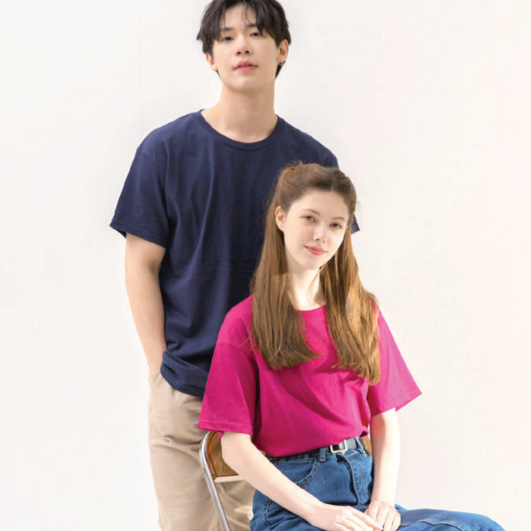 Gildan Heavyweight HA00 | Adult Round Neck T-Shirt | 210gsm Ring Spun Cotton | Teal Blue - Image 4