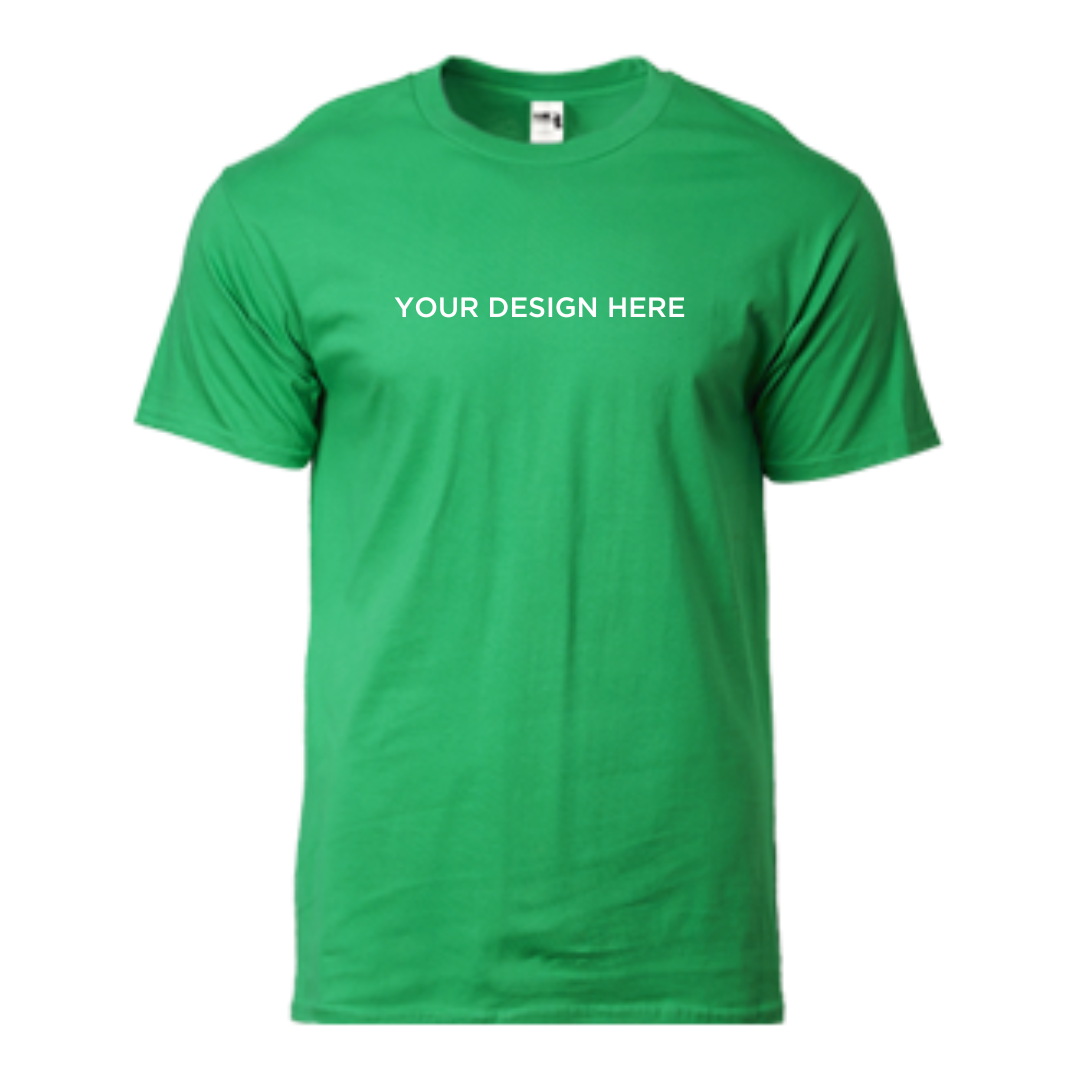 Gildan Heavyweight HA00 | Adult Round Neck T-Shirt | 210gsm Ring Spun Cotton | Green