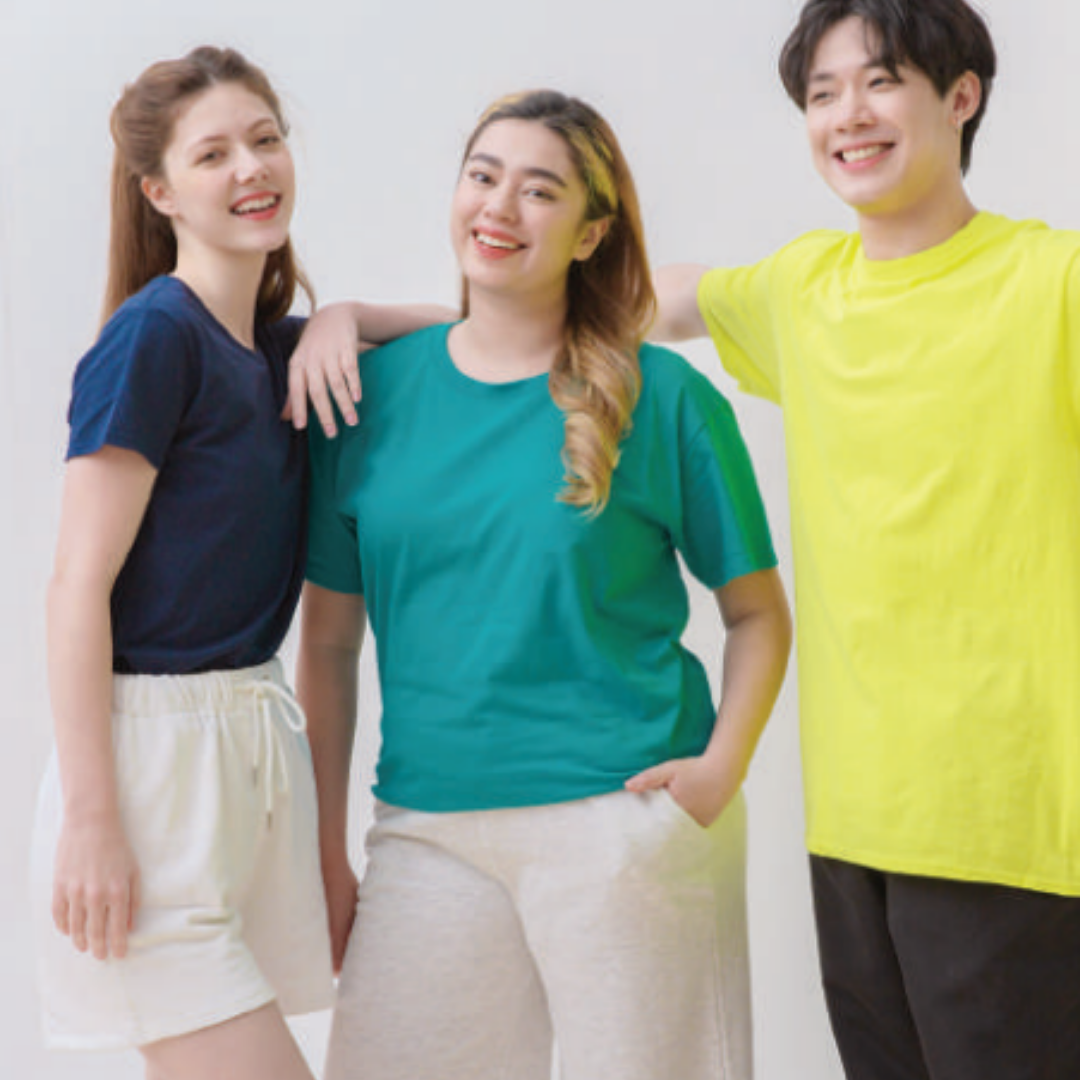 Gildan Premium Cotton 76000 | Adult Round Neck T-Shirt | 180gsm Ring-Spun Cotton | Military Green - Image 3