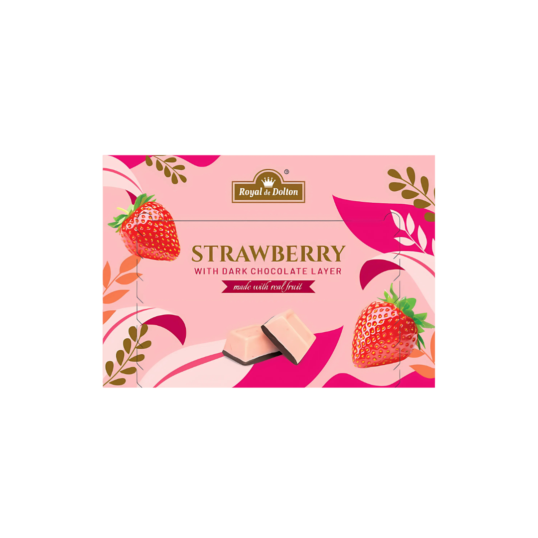 Strawberry With Dark Chocolate Layer (70g)