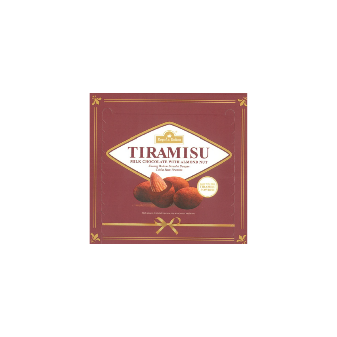 Tiramisu Milk Chocolate With Almond Nut (70g)