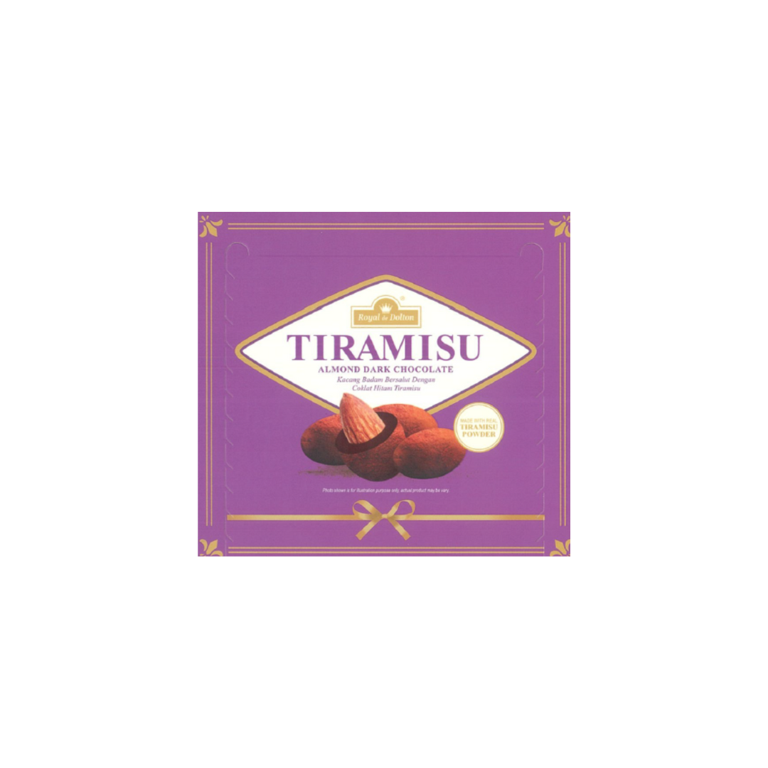 Tiramisu Almond Nut Dark Chocolate (70g)