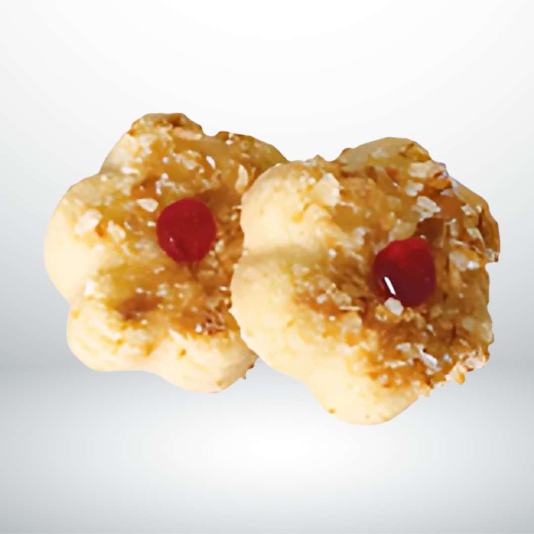 Halal Coconut Strawberry Cookies | 350g | Raya Edition