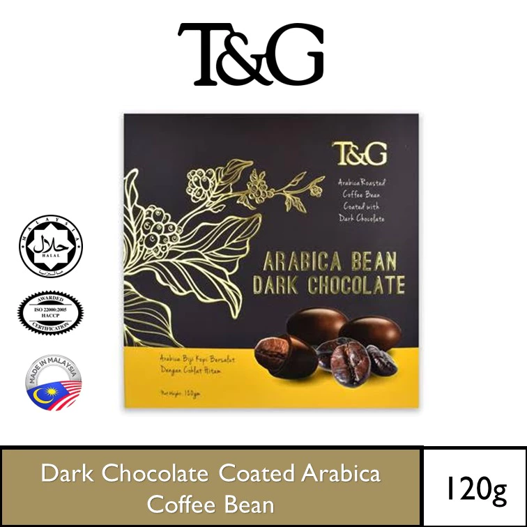 T&G Arabica Bean Dark Chocolate  (120g)