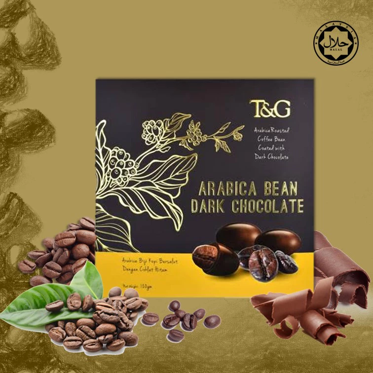 T&G Arabica Bean Dark Chocolate  (120g)