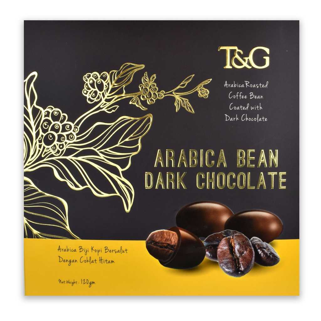 T&G Arabica Bean Dark Chocolate  (120g)