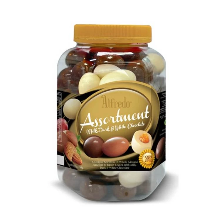 Alfredo Jar Assortment Milk,White & Dark 450G