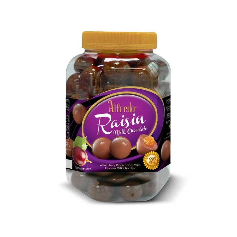 Alfredo Jar Raisin Milk 450G