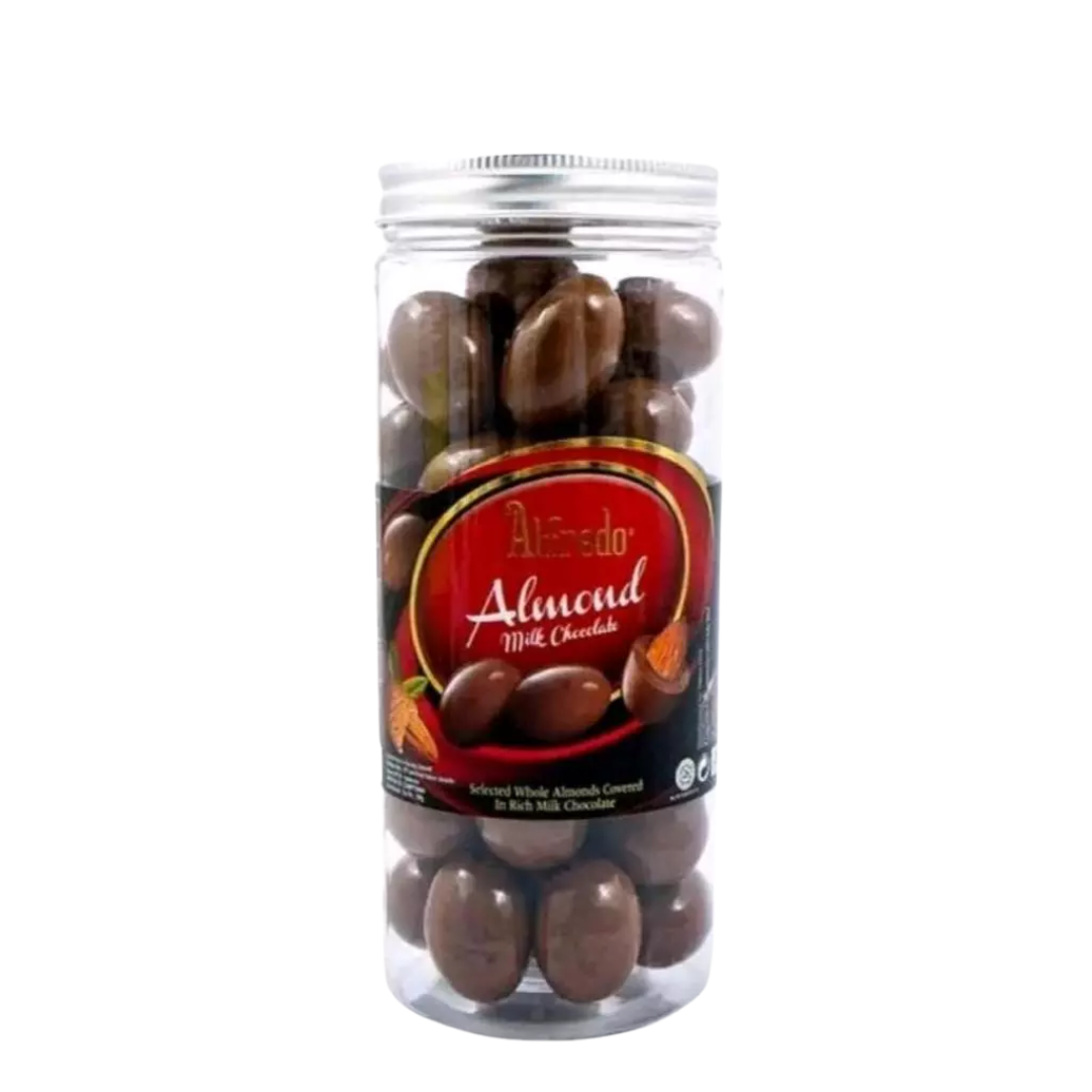 Alfredo Aluminium Cap Jar Almond Milk 280G
