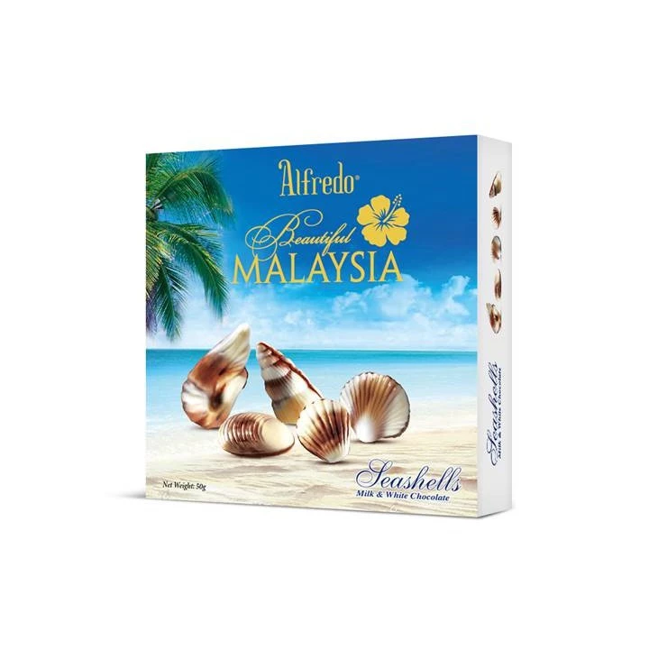 Alfredo Beautiful Malaysia Seashells Milk & White 50G