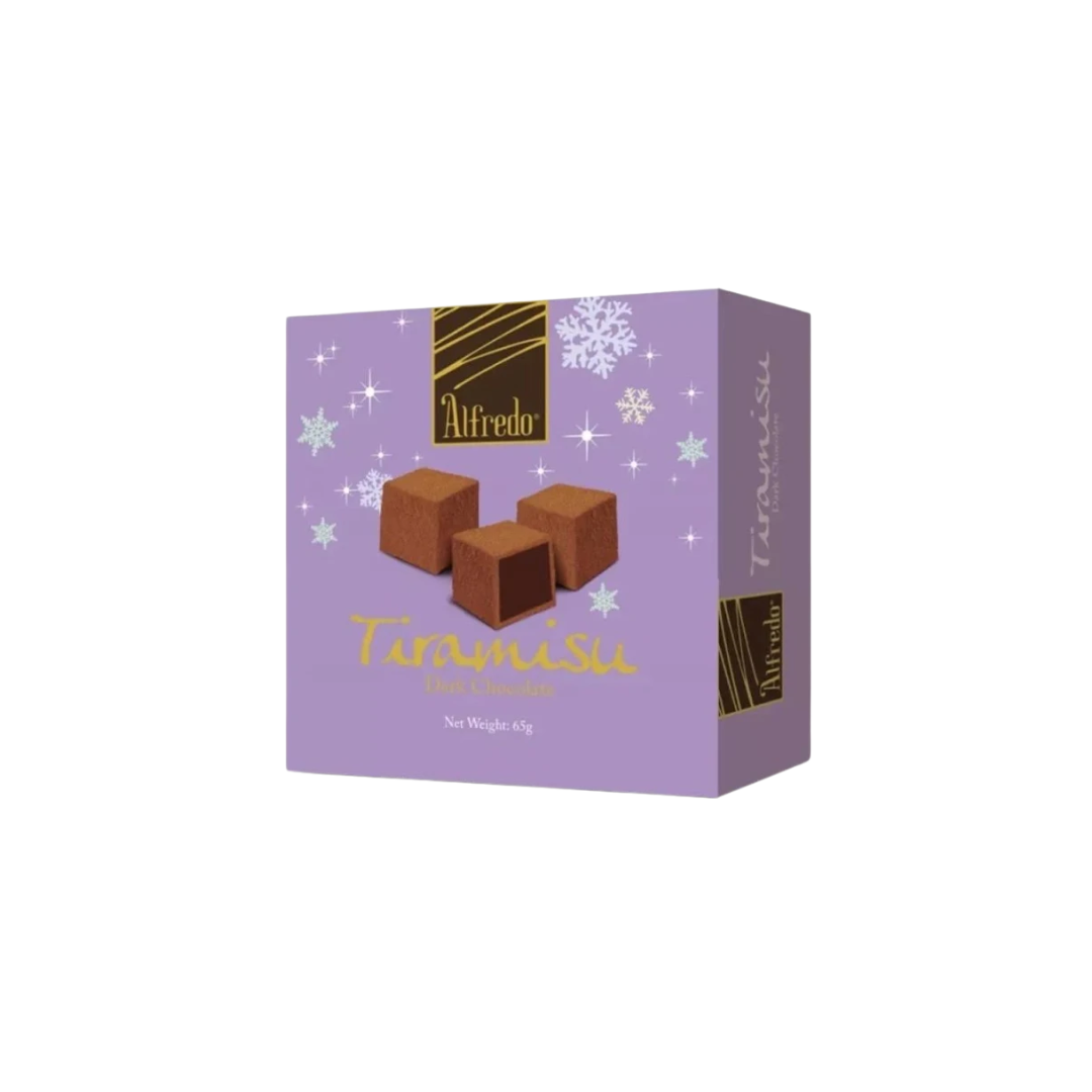 Alfredo Tiramisu Dark (Cube) 65G
