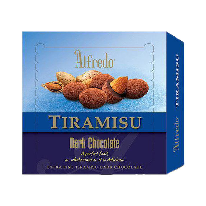 Alfredo Tiramisu Almond Dark 65G