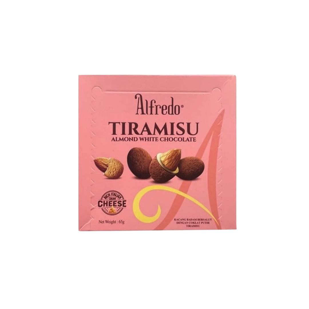 Alfredo Tiramisu Cheese Almond White Chocolate 65G
