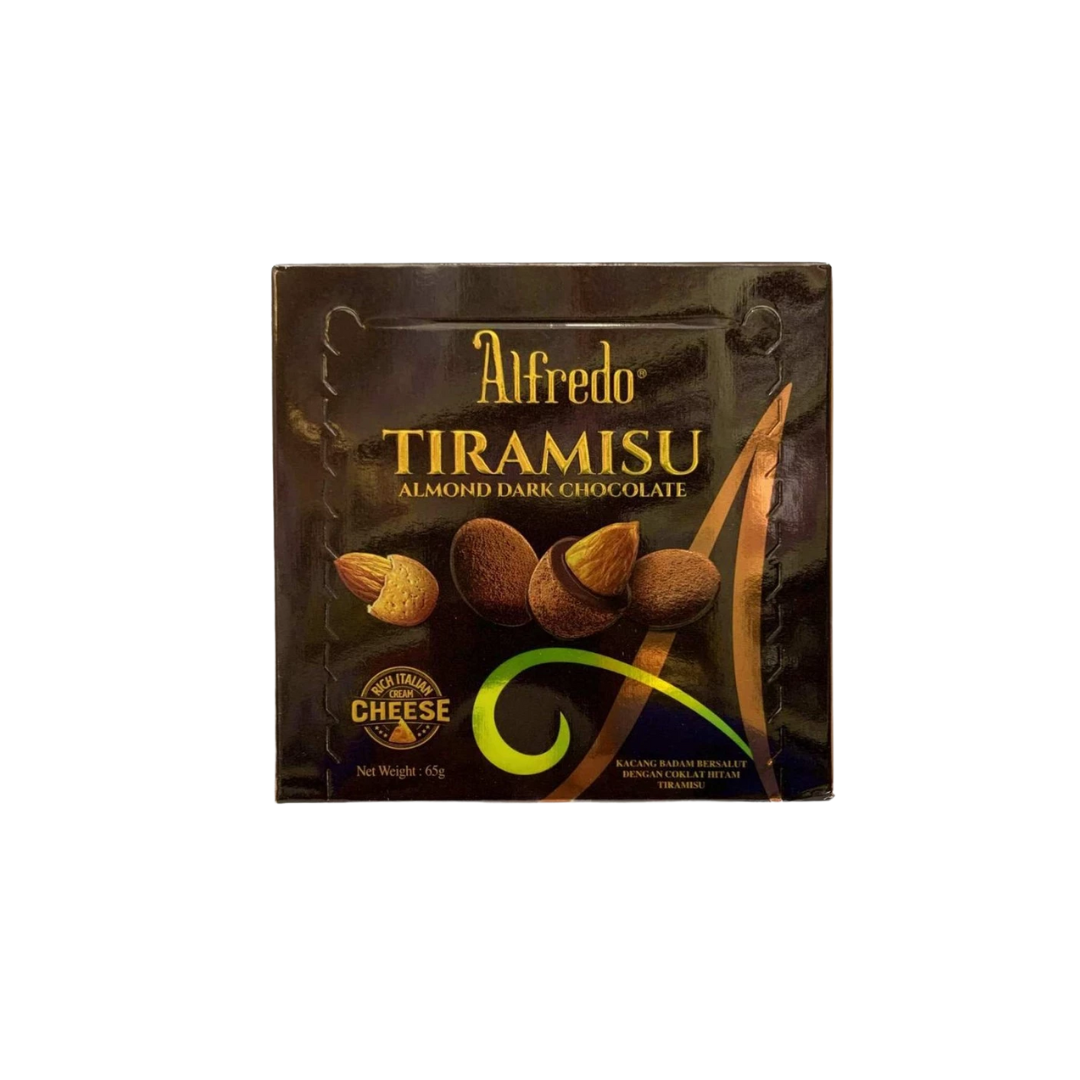 Alfredo Tiramisu Cheese Almond Dark Chocolate 65G